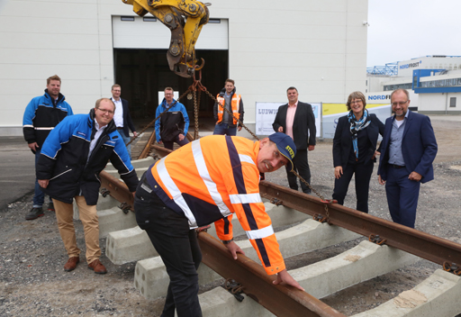 Einweihung Nordfrost-Schwerguthalle im JadeWeserPort Wilhelmshaven