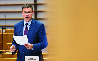 Dombrovskis steuert EU-Handelspolitik