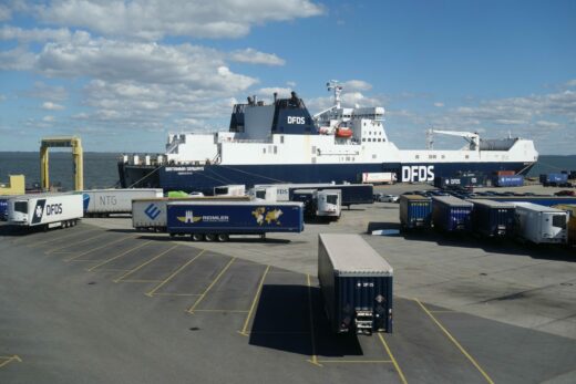 DFDS in Cuxhaven