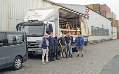 Hilfsaktion für Hochwasseropfer