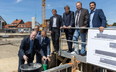 Foundations laid for new port workshops