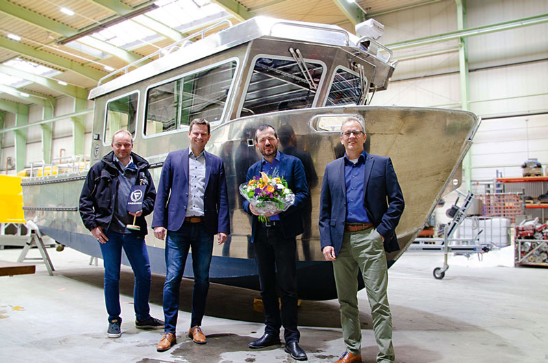 Fassmer delivers an all-electric boat