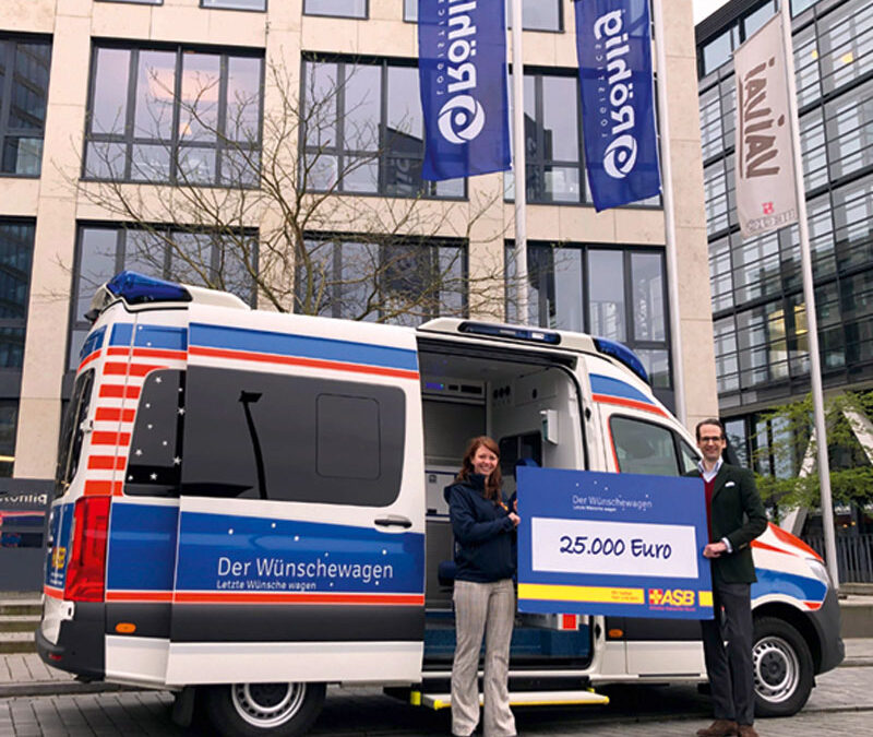 Röhlig supports Bremen’s ‘Make a Wish Vehicle’