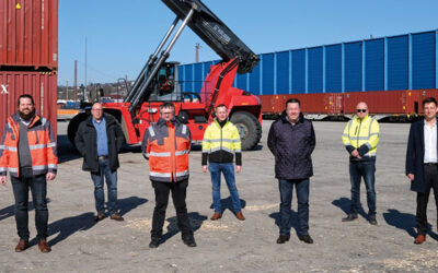 Container terminal and TFG cooperate