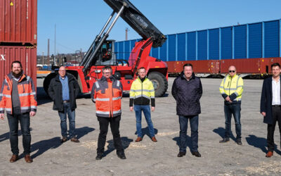 Container terminal and TFG cooperate