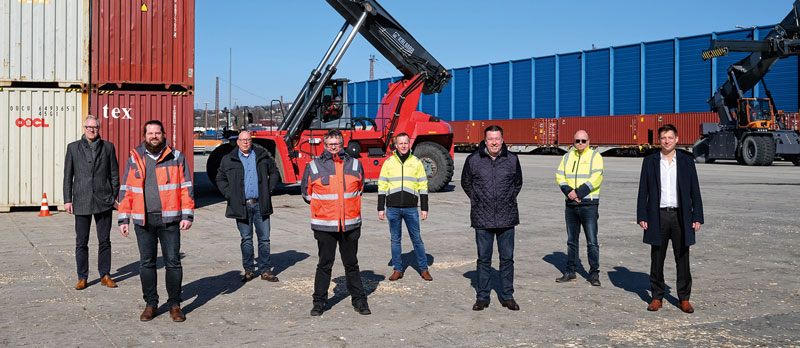 Containerterminal und TFG kooperieren