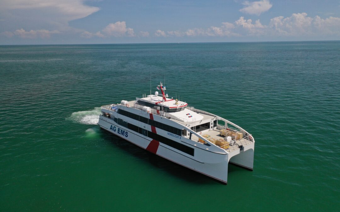 “Nordlicht II” arrives at the home port of Emden