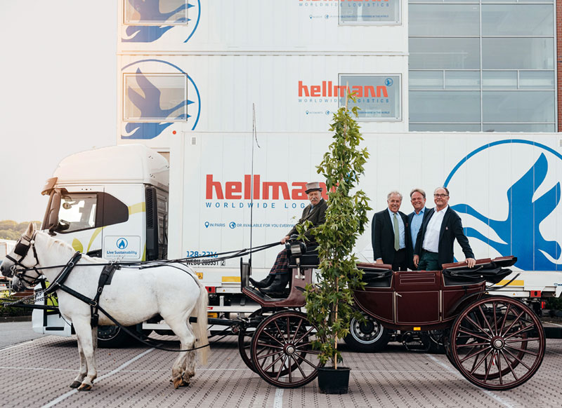 Hellmann Worldwide Logistics feiert sein 150. Firmenjubiläum.