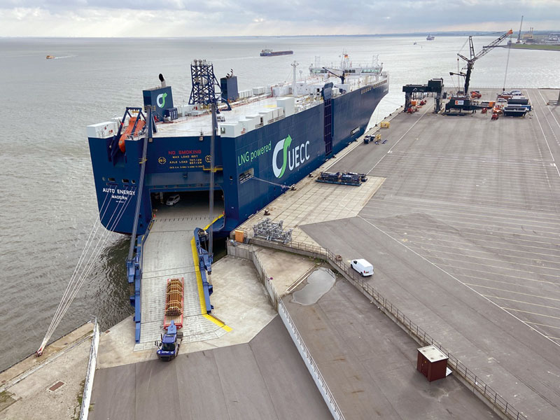 LNG-betriebenen RoRo-Carrier „Auto Energy“