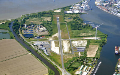 BLG hat Fläche am Flughafen Luneort angemietet