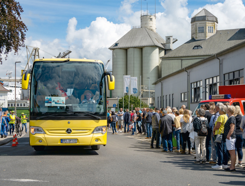 Brake feiert seinen Seehafen