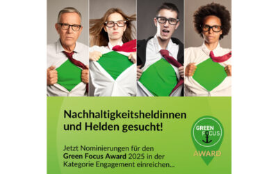 Green Focus Award: Noch kann nominiert werden
