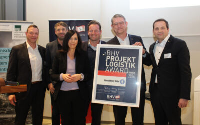 Für den vierten BHV-Projektlogistik-Award bewerben