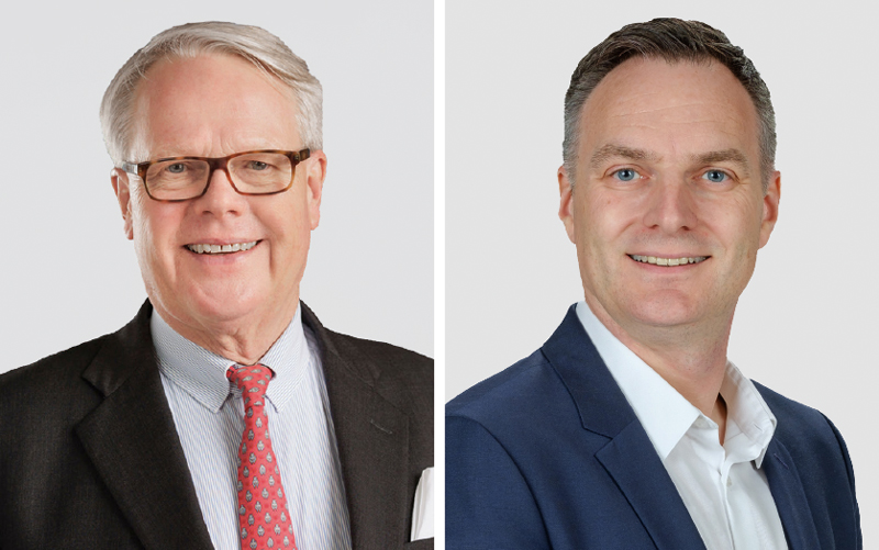 Portraits von Eduard Dubbers-Albrecht und Carsten Wendt