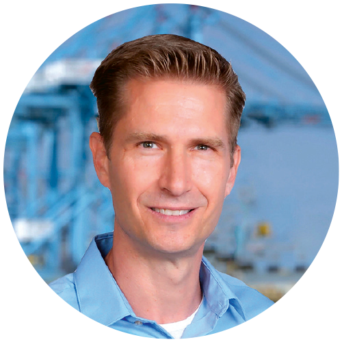 Portrait von Olaf Gelhausen, COO APM Terminals