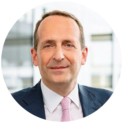 Portrait von Dr. Pierre Dominique Prümm, Präsidiumsvorsitzender des Deutschen Verkehrsforums (DVF)