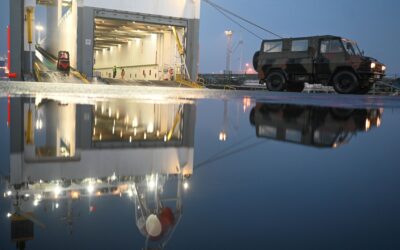 NATO-Operation „Steadfast Dart 26“ im Seehafen Emden