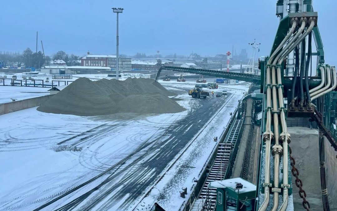 12.000 Tonnen. Ein enger Zeitplan. Eine Lösung.