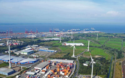 Perspektivenpapier zeigt Weg zum CO₂-neutralen Überseehafen 2035