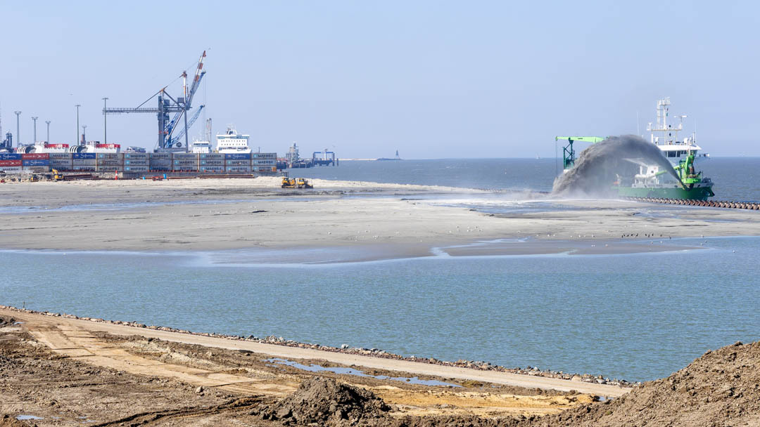 Ansicht der Liegeplätze 5-7 in Cuxhaven