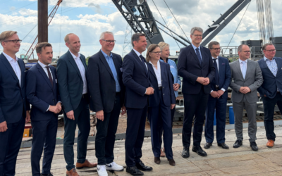 Neubau der Eisenbahnbrücke über die Hunte startet – wichtiger Knotenpunkt für Seehäfen in Niedersachsen